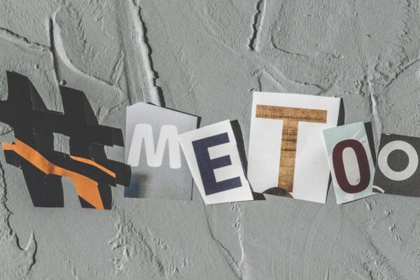 me too printed paper wall decor