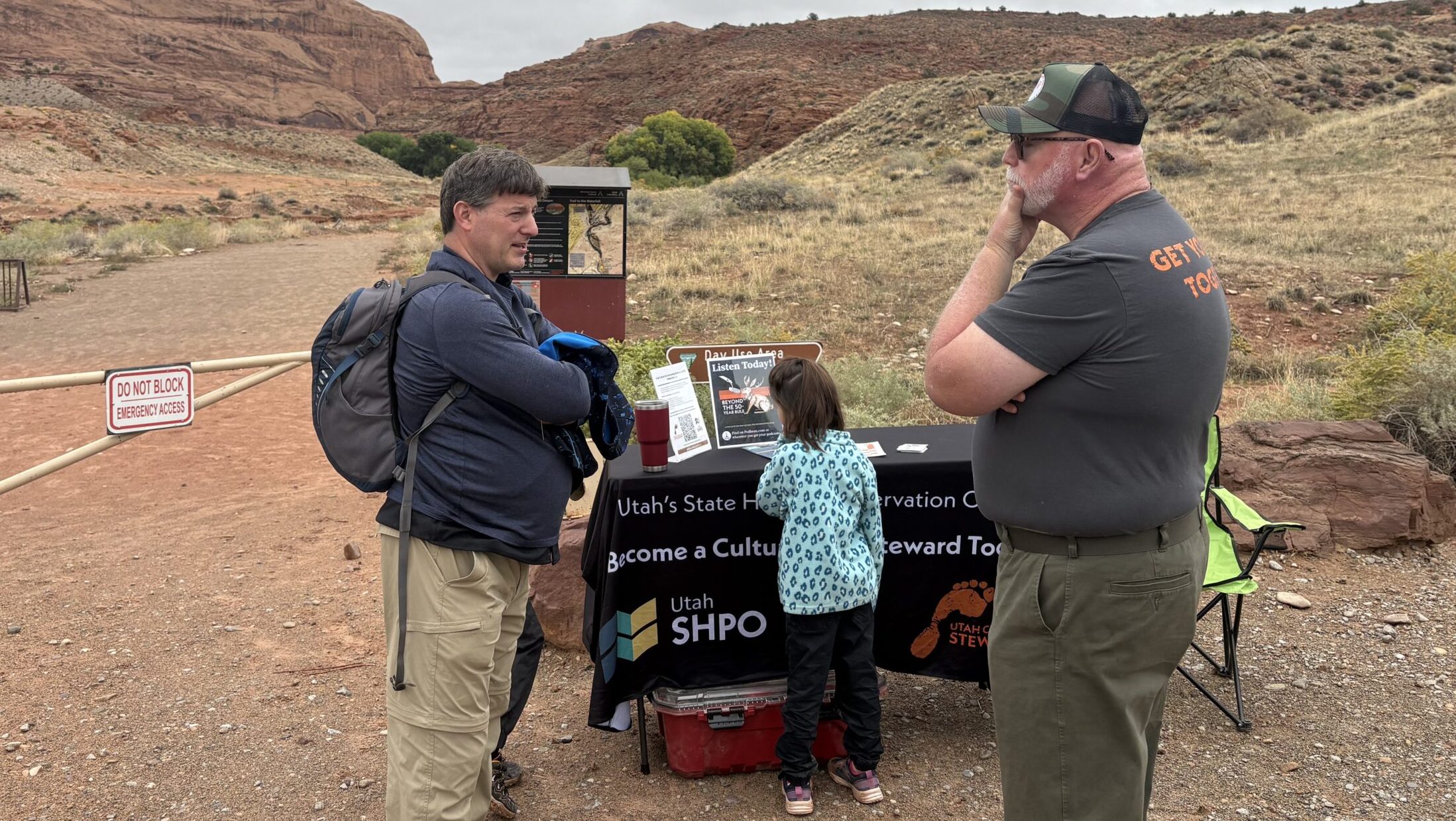 Volunteers with the Utah Cultural Site Stewardship Program