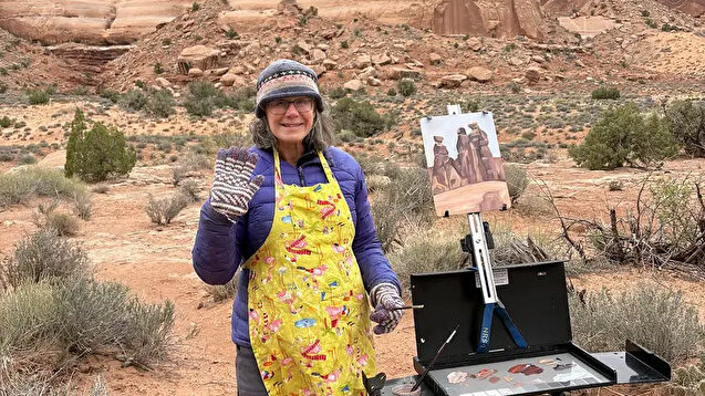 Gallery Moab showcases Charlotte Quigley’s plein air paintings from the Artist in the Parks program